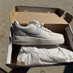 Nike Cream and White Sneakers